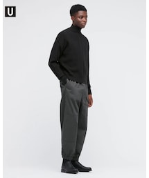 UNIQLO | メリノブレンド フルジップセーター（長袖）(ニット/セーター)