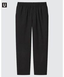 UNIQLO | フランネルイージーワイドフィットパンツ セットアップ可能(パンツ)
