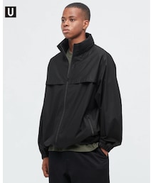 UNIQLO | オーバーサイズフーデッド ブルゾン(ブルゾン)