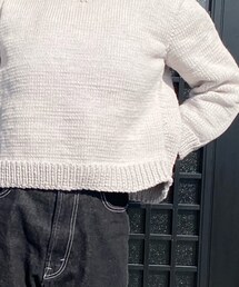 自分で編んだ | ニット/セーター