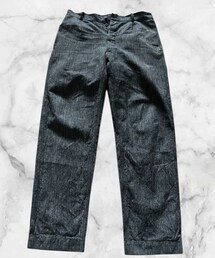 VINTAGE | 黒シャンブレーワークパンツ(フランス　50s)(その他パンツ)