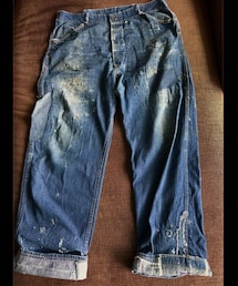 VINTAGE | Painter Pants with Crotch Rivet(〜50s)(デニムパンツ)