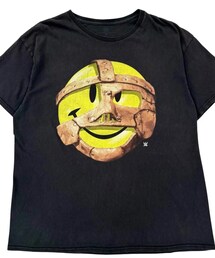 used | (00s WWF) Mick Foley MANKIND MASKED SMILE HAVE A NICE DAY!(Tシャツ/カットソー)
