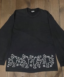 VINTAGE | Keith Haring LS(90s)(Tシャツ/カットソー)