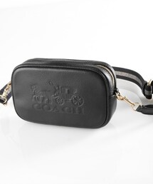 COACH | ペブルレザーコンバーチブル馬車柄(ショルダーバッグ)