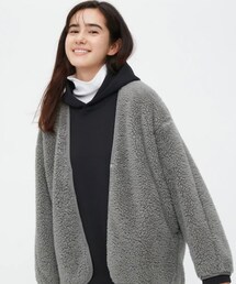 UNIQLO | ライトボアフリースカーディガン(カーディガン/ボレロ)
