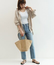 ACCUSE | フレンチリネンキャンバスワッシャーシャツ(シャツ/ブラウス)