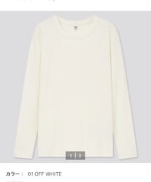 UNIQLO | リブクルーネックT(Tシャツ/カットソー)