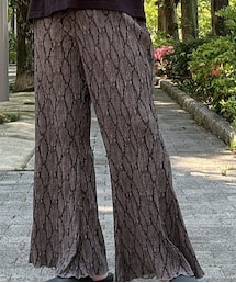 SHEIN | フレアイージーパンツ(その他パンツ)