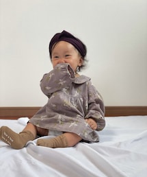 口押さえて可愛いけどオムツ丸見え😂 | その他