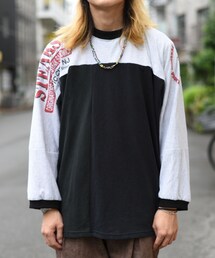 Nasngwam | BOTH TEE ¥9900(tax in) 着用M(トップス)