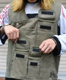 Nasngwam | STUDIO VEST ¥23100(tax in) FREEサイズ(ベスト)
