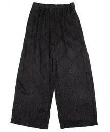 COMME des GARCONS | レーヨン花柄刺繍ドロストワイドパンツ¥16,632(パンツ)