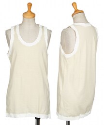 COMME des GARCONS |  トリミングペイントタンクトップ ¥16,335(トップス)