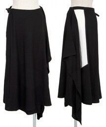 Yohji Yamamoto +Noir | デザインラップスカート¥32,472(スカート)