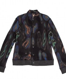 Jean Paul Gaultier | マーブルプリントウールスタンドカラーシャツ ¥49,280(シャツ/ブラウス)