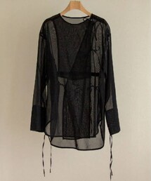little $uzie | Sheer China Shirts(トップス)