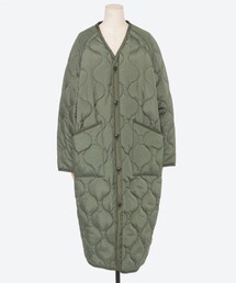 HYKE | QUILTED LINER COAT / OLIVE size1(ジャケット/アウター)