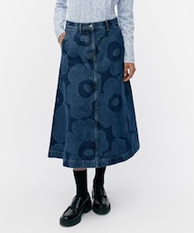 marimekko | 【Maridenim】 Suoritus Uni / skirt(デニムスカート)