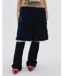neith. | neith./ネイス/Twill Lingerie Half Pants(その他パンツ)