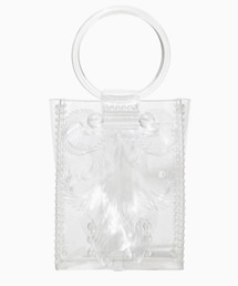 mame | Transparent Sculptural Mini Handbag - clear(ハンドバッグ)