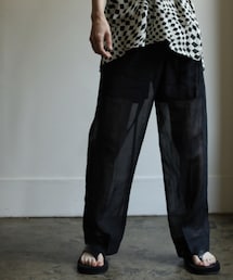 little $uzie | Sheer Wrap Pants（ls120P）(その他パンツ)
