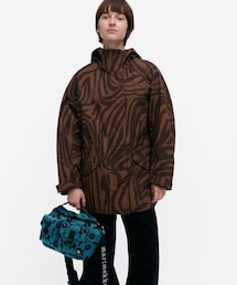 marimekko | Musteet Jokuraita / coat(ナイロンジャケット)