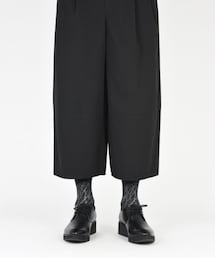 LAD MUSICIAN | 商品名: 2TUCK CROPPED HIGH COUNT TWILL,サイズ: 44(その他パンツ)