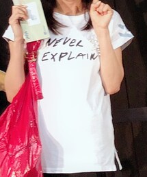 ZARA | パールの星付き(Tシャツ/カットソー)