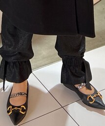 GUCCI | ホースビットのフラットパンプス(パンプス)