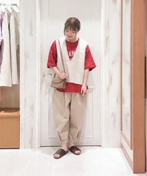 前回の投稿❤️Tシャツ&パンツ着回し | Tシャツ/カットソー