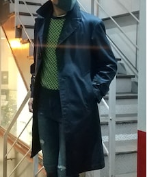 GU | ステンカラーコート