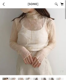 NUGU maple lace polar T | Tシャツ/カットソー