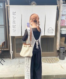 後ろ姿 | オールインワン・サロペット