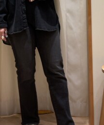 Samansa Mos2 blue | デニムパンツ