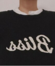 Samansa Mos2 blue | ニット/セーター