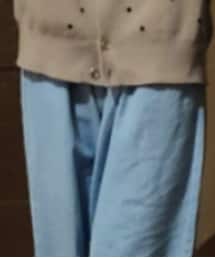 Samansa Mos2 blue | デニムパンツ