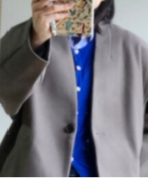 Samansa Mos2 blue | ノーカラーコート