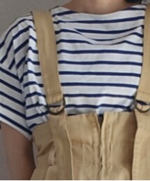 Samansa Mos2 blue | Tシャツ/カットソー