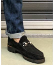 GUCCI | グッチ　ビットモカシン　スエード(ローファー)