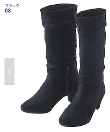 ヒラキ | レディース裏シャギーロングブーツ(立体インソール)(ブーツ)