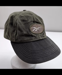 Reebok | Reebok Vintage 90s Logo Hat Cap Hunter Green Strapback  Made In USA(ハット)