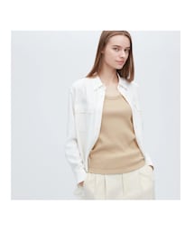 UNIQLO | リブタンクトップ（後ろ深め）(タンクトップ)