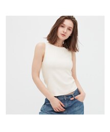 UNIQLO |  アメリカンスリーブクロップドブラタンクトップ(タンクトップ)
