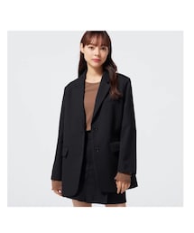 GU | オーバーサイズテーラードジャケット(テーラードジャケット)