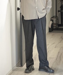 URBAN RESEARCH | new basic ウールツイルワイドスラックス(その他パンツ)