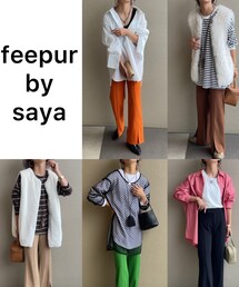 feepur by saya | スラックス