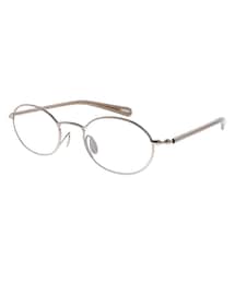 YUICHI TOYAMA | YUICHI TOYAMA. / U-176 Nagy 01（Silver/Taupe） / ¥49,500 (税込)(メガネ)