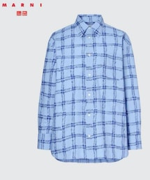UNIQLO | オーバーサイズプリントシャツ　L　2022SS(シャツ/ブラウス)