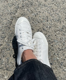 無印良品 | 疲れにくいレザースニーカー(スニーカー)